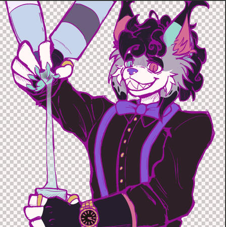 Bartender no shading Bartender no shading